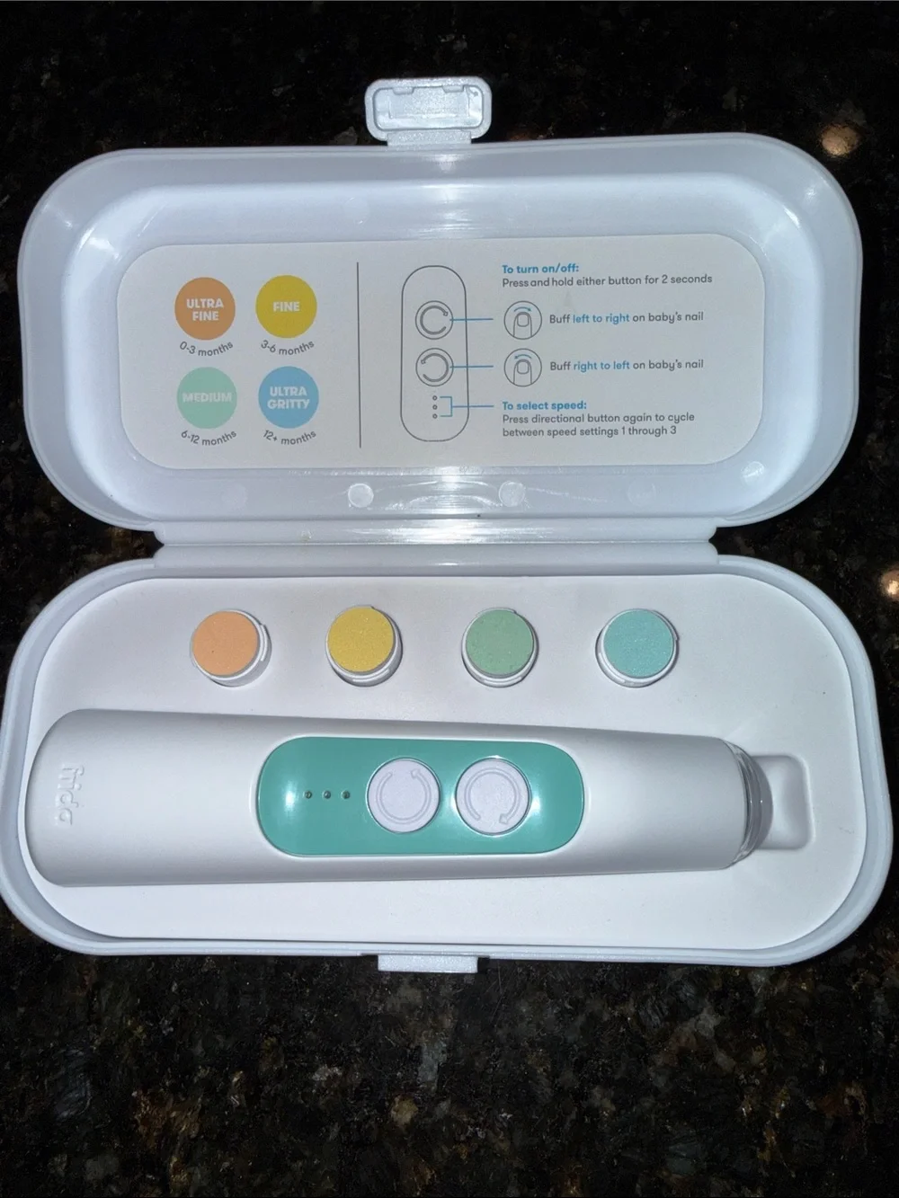 Electric Baby Nail Trimmer Kit by Frida